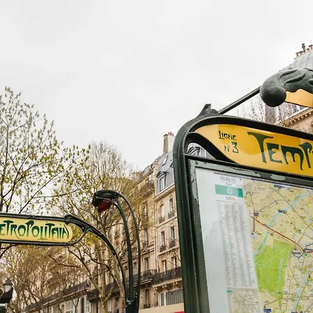 Spacious - 2b-10p - Ac - Marais Párizs